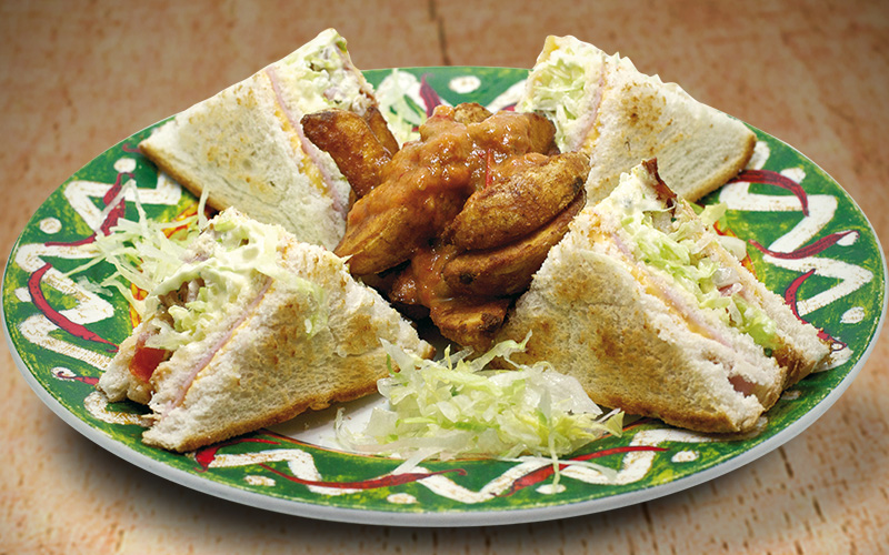 Club Style sandwich