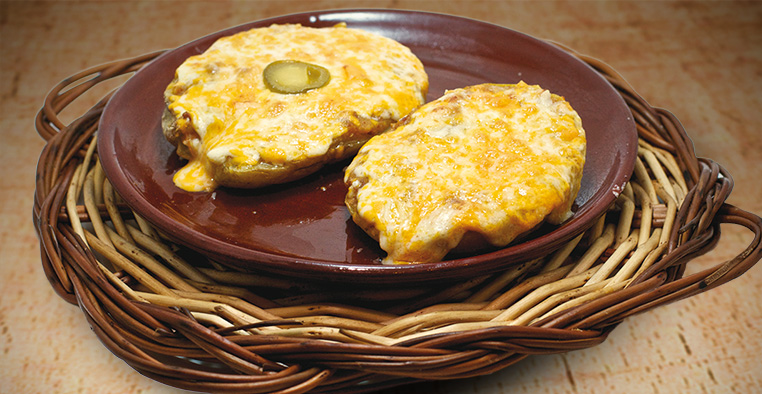 Stuffed potatoes