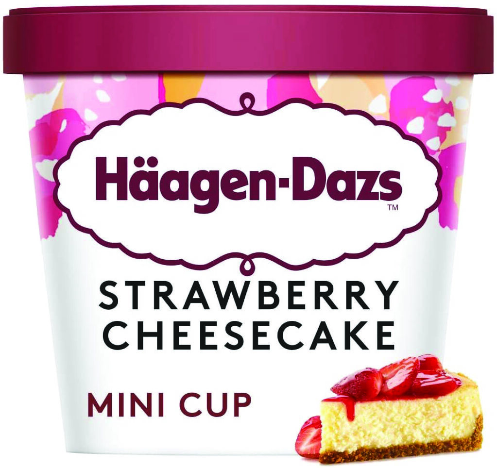  Häagen Strawberry Chessecake Ice Cream