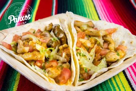 Taco de pollastre